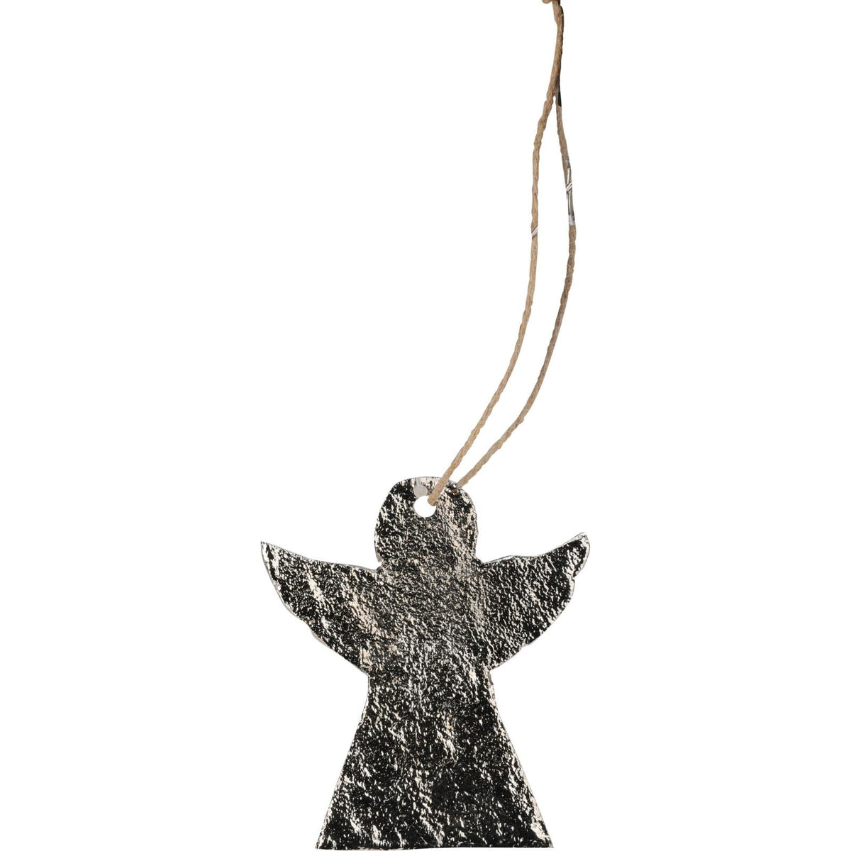 Silver Metallic Christmas Bauble | Hanging Ornament for Christmas Tree - 7cm Baubles - Tophatter Daily Deals