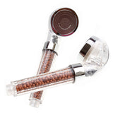1Pcs Transparent Handheld Water-saving Bath Shower Nozzle Sprinkler Sprayer Filter 8cm 0 - Tophatter Daily Deals