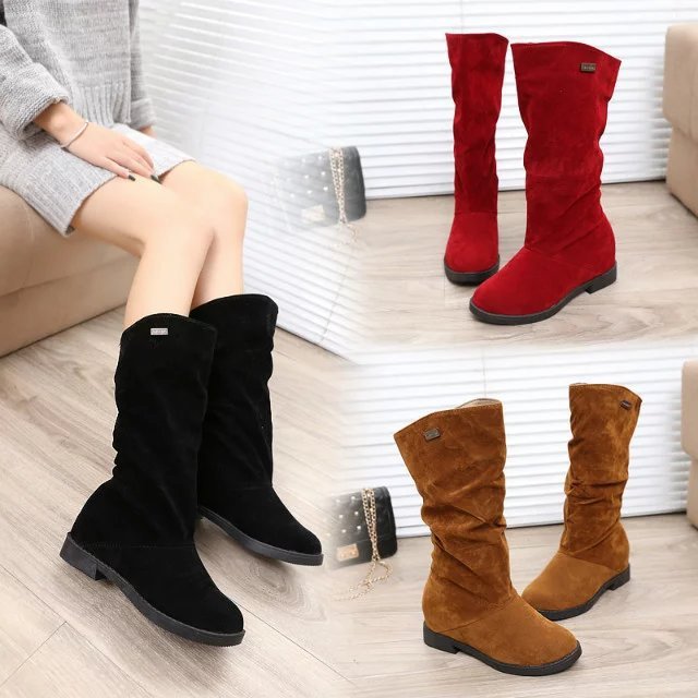 2021 autumn and winter new lady boots 0 - Tophatter Daily Deals