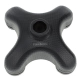 SafeTbase Self-Standing Cane Tip: Black Enhanced Stability Large Cane Tips - Tophatter Daily Deals
