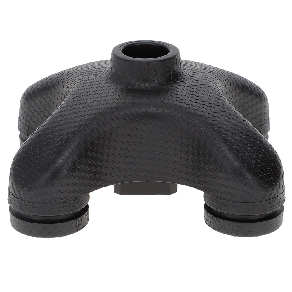SafeTbase Self-Standing Cane Tip: Black Enhanced Stability Large Cane Tips - Tophatter Daily Deals