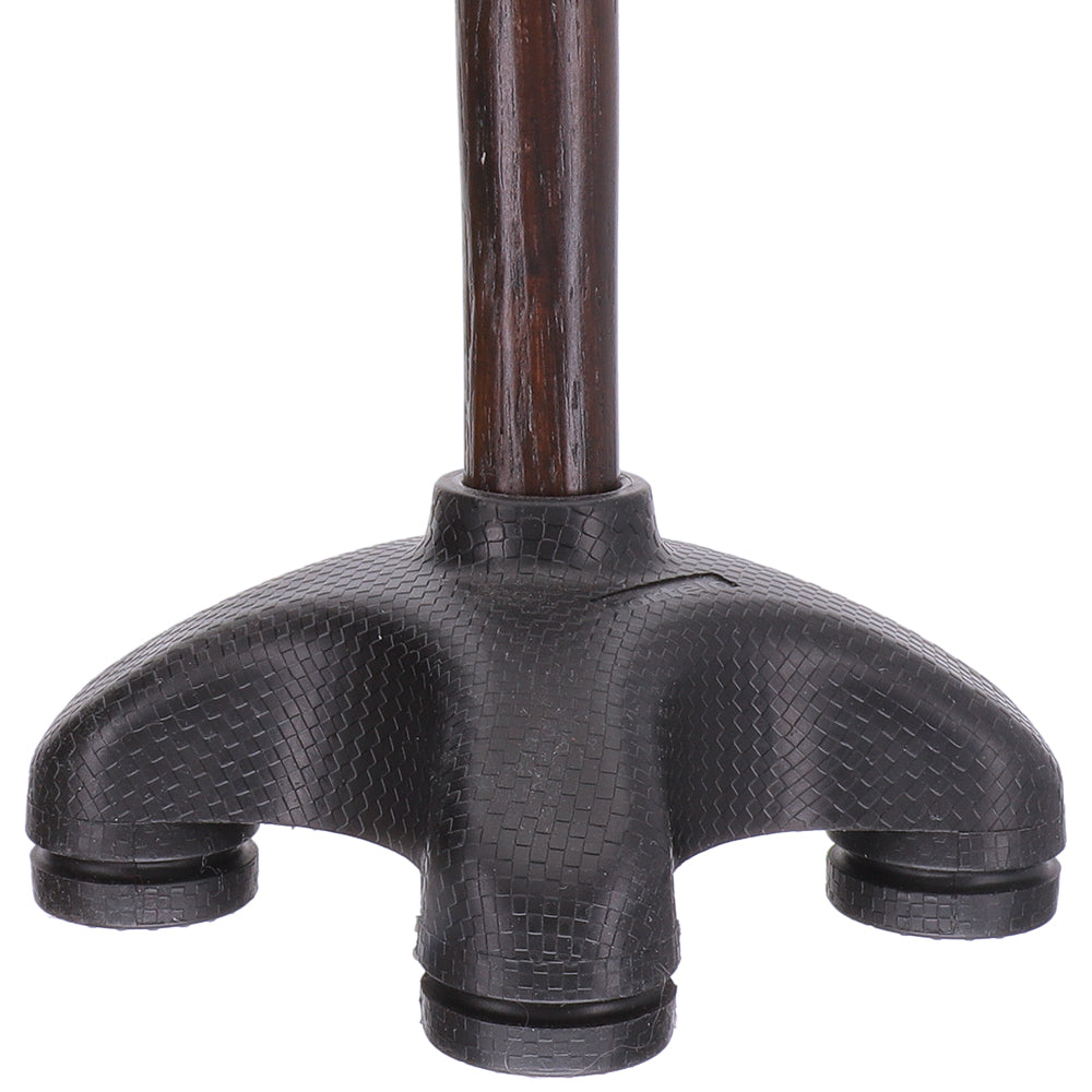 SafeTbase Self-Standing Cane Tip: Black Enhanced Stability Large Cane Tips - Tophatter Daily Deals