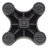 SafeTbase Self-Standing Cane Tip: Black Enhanced Stability Large Cane Tips - Tophatter Daily Deals