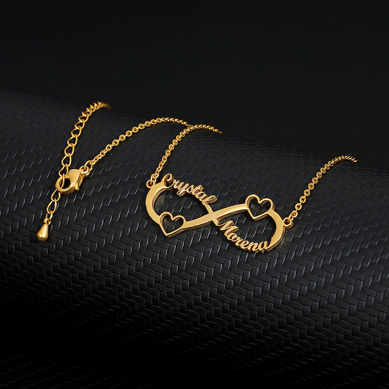8 word pendant clavicle chain 7 - Tophatter Daily Deals