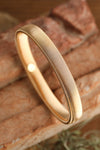 Gold Stretchy Metal Wide Bangle Bracelets - Tophatter Daily Deals