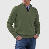 Soft Men's Stand Collar Sweater - Slim Fit, Acrylic Army Green 3D Changing Face Moving Picture Frame - Tophatter Daily Deals