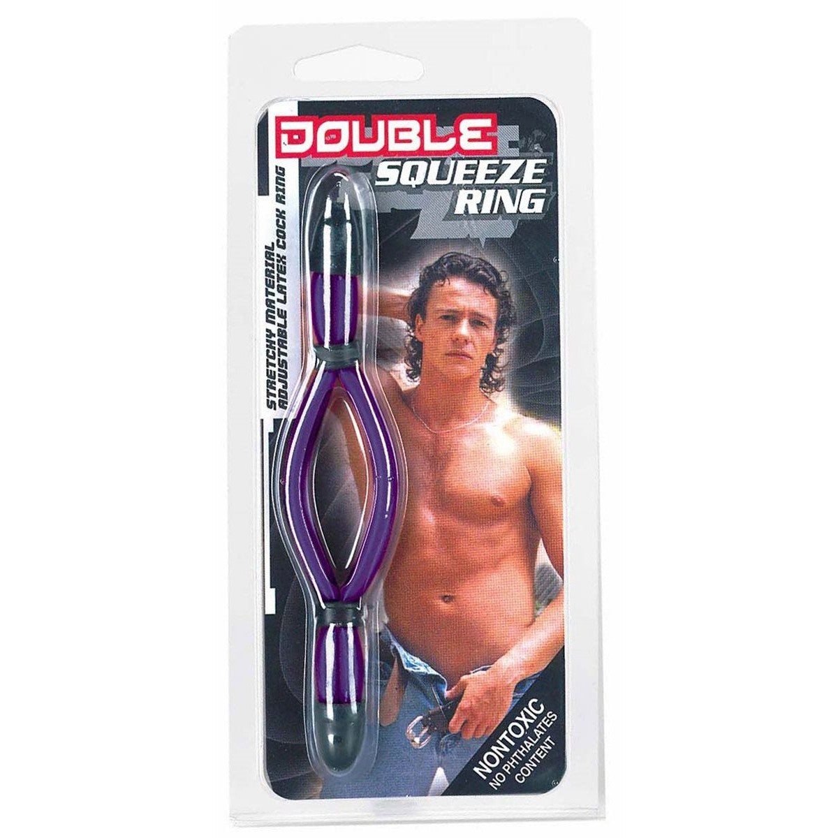 Doule Squeeze Ring Latex Lasso Cock Ring - Tophatter Daily Deals
