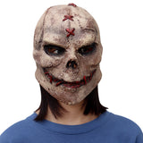 Stitched Latex Horror Mask Brown Halloween 2025 Cosplay 3D Changing Face Moving Picture Frame - Tophatter Daily Deals