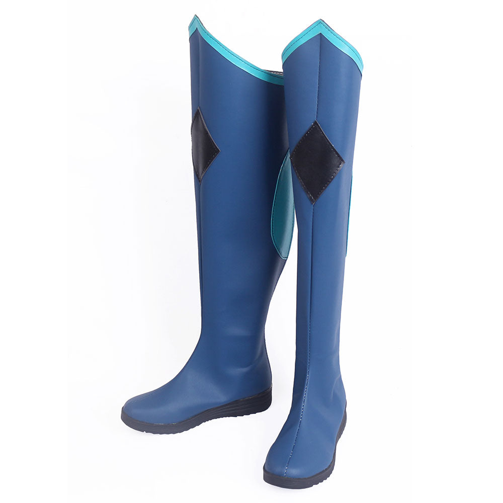 The Dragon Prince Rayla Blue Green Shoes Cosplay Boots Shoes/Boots - Tophatter Daily Deals