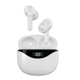 Bluetooth Headset Digital Display Touch Wireless White 0 - Tophatter Daily Deals