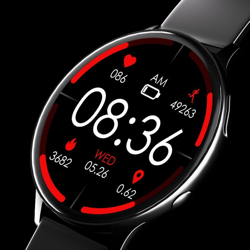 Bluetooth Call AI Voice Assistant Sleep Blood Pressure Blood Oxygen Smart Watch 0 - Tophatter Daily Deals