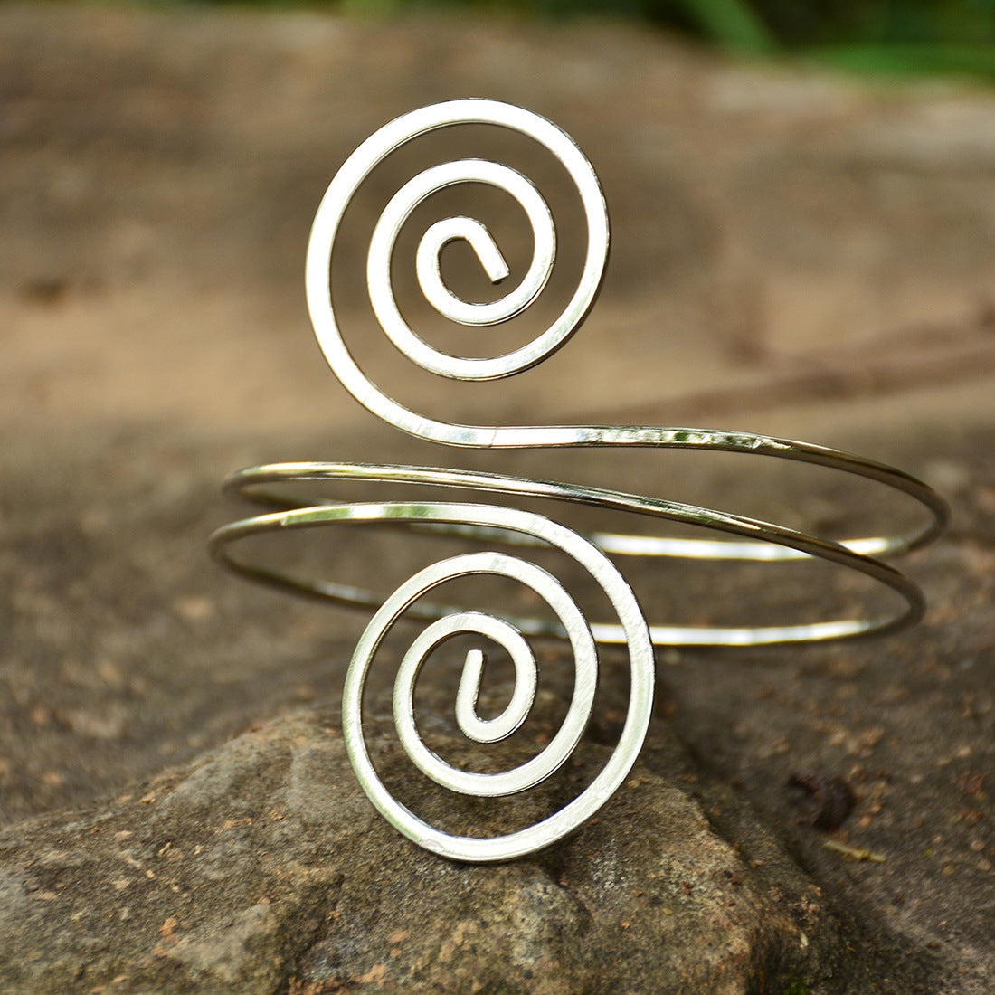 Arm ring jewelry Silver 0 - Tophatter Daily Deals