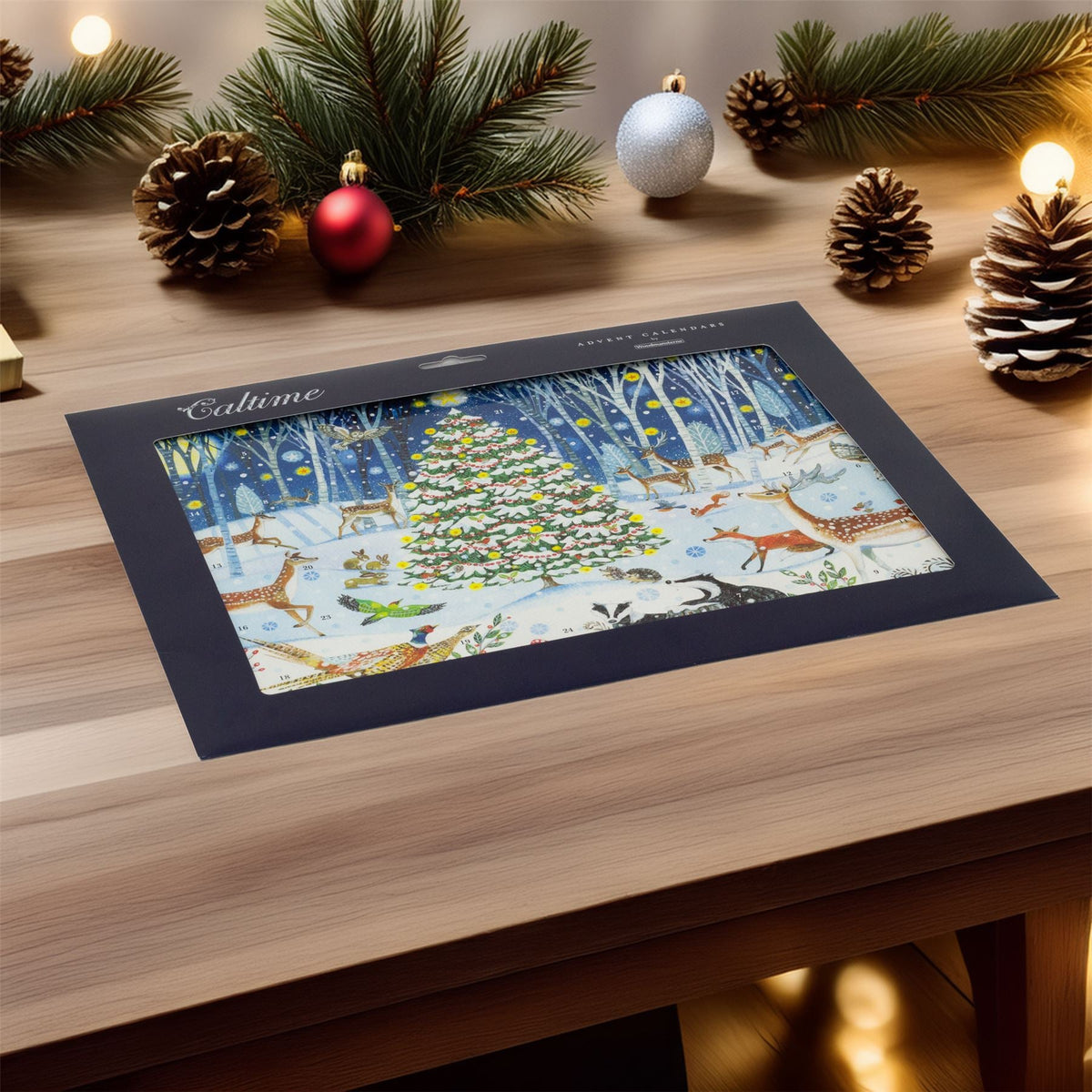 Winter Wonderland Christmas Advent Calendar Traditional Picture Advent Calendar Advent Calendar - Tophatter Daily Deals
