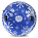 47-Inch Inflatable Snow Tube Outdoor Recreation - Tophatter Daily Deals