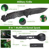 47-Pieces: Emergency Survival Kit EDC Gear Equipment Tool with Pouch Outdoor Recreation - Tophatter Daily Deals