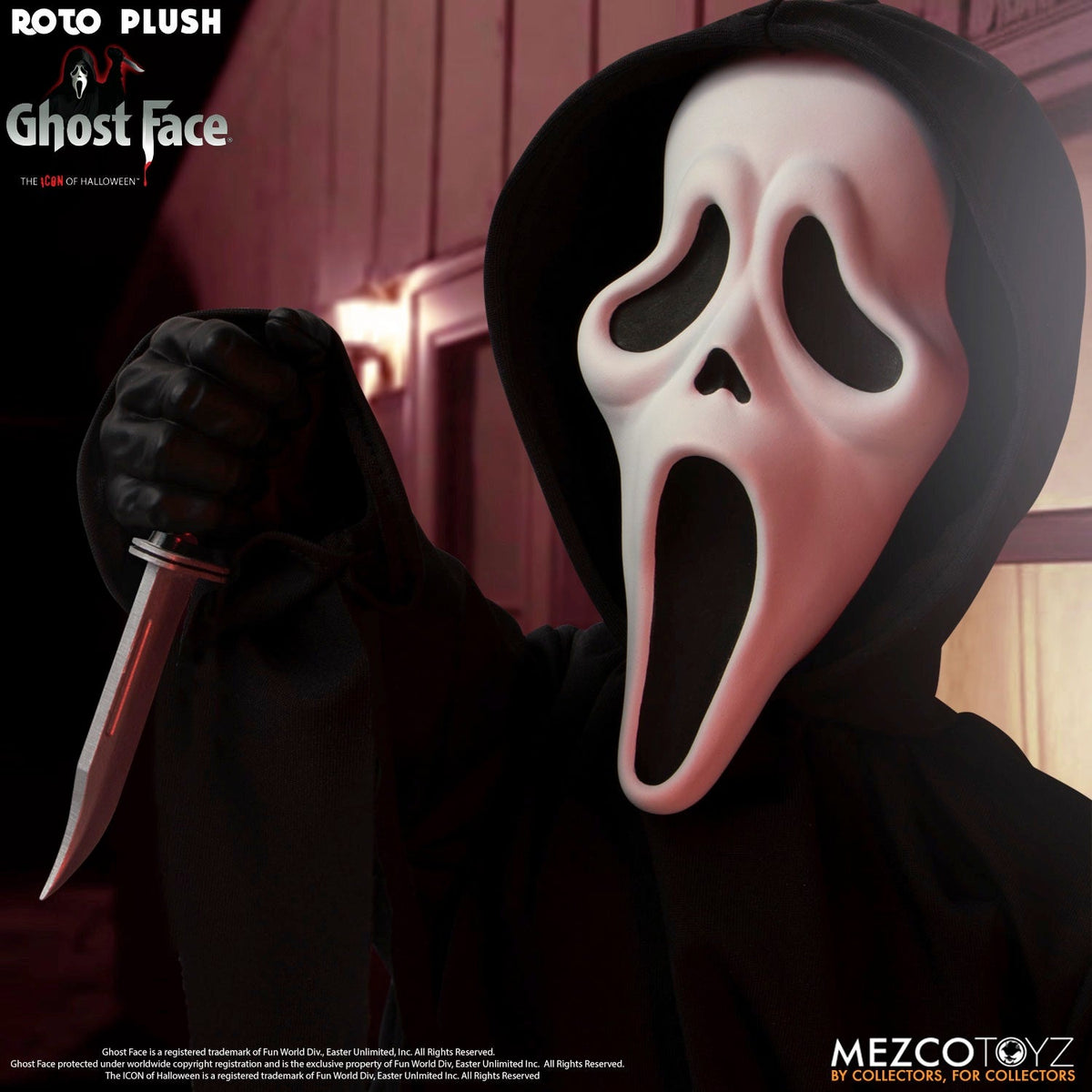 Scream - Ghostface MDS Roto Plush (18") Plush Toy - Tophatter Daily Deals