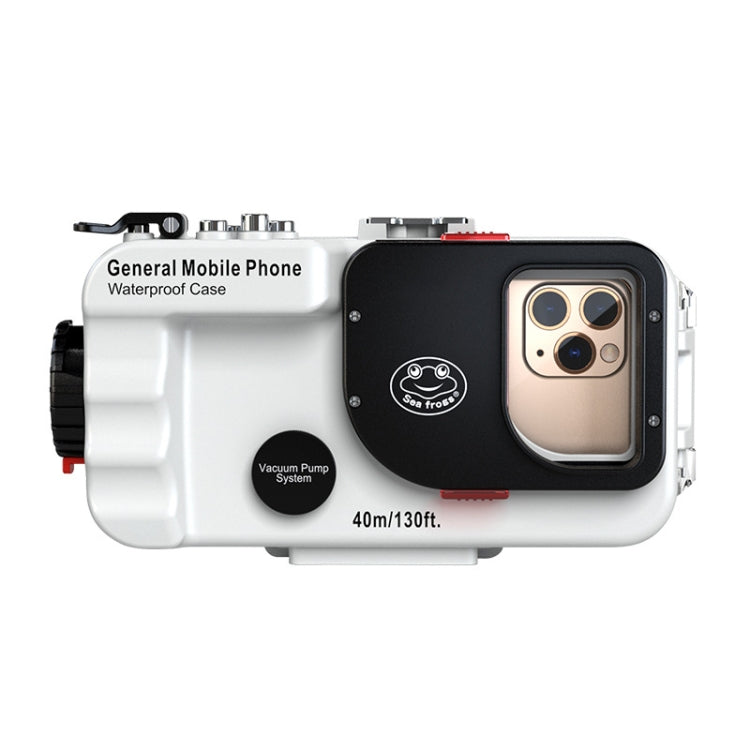 Bluetooth Phone Case Android Phone Diving 40m Waterproof Shell Diving Shell White Bluetooth 40m 0 - Tophatter Daily Deals