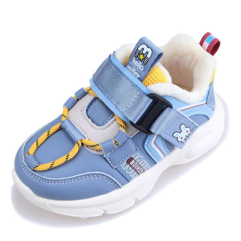 Baby warm functional shoes Blue 0 - Tophatter Daily Deals