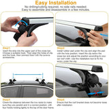 47.24-Inch Universal Top Roof Rack Cross Bar Automotive - Tophatter Daily Deals