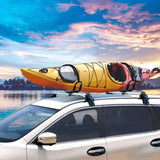 47.24-Inch Universal Top Roof Rack Cross Bar Automotive - Tophatter Daily Deals