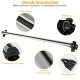 47.24-Inch Universal Top Roof Rack Cross Bar Automotive - Tophatter Daily Deals