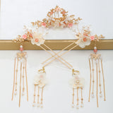 Ancient Hanfu headdress flow super step hairpin Ear clip version 0 - Tophatter Daily Deals