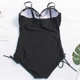 BLACK Plus size one-piece swimsuit FOR WOMEN 0 - Tophatter Daily Deals
