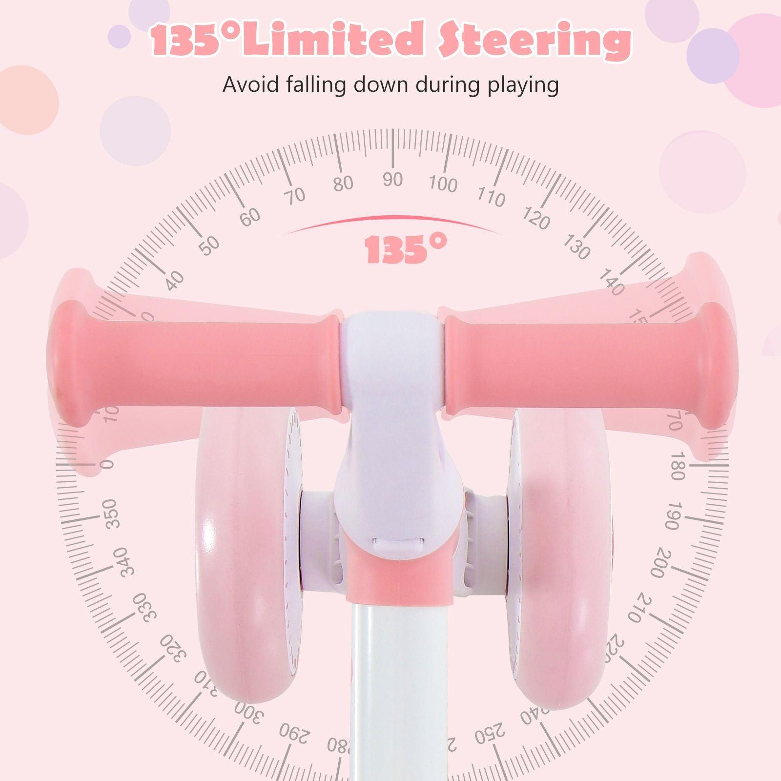 Baby Balance Bike - Toddler Walker Training Bicycle with Adjustable Seat Baby & Toddler - Tophatter Daily Deals