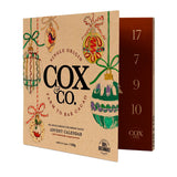 Cox & Co. 60% Single-Origin Dark Chocolate Christmas Advent Calendar for Adults Advent Calendar - Tophatter Daily Deals