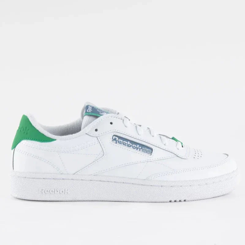 Reebok Men's Club C 85 Shoes White Sport Green Blue Slate Footwear - Tophatter Daily Deals