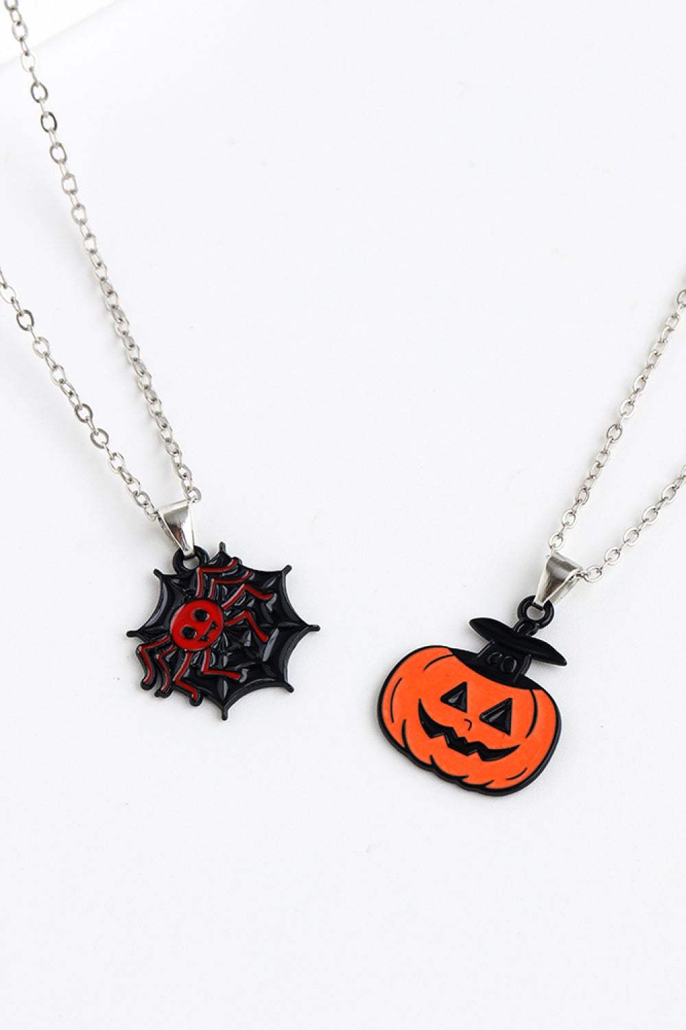 Two-Piece Halloween Theme Necklace Set Necklaces - Tophatter Daily Deals