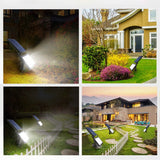48 LED Solar Spotlight Outdoor Outdoor Lighting - Tophatter Daily Deals