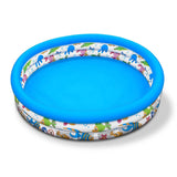 48 x 10 Inflatable Swimming Pool with 3 Velvets Water Drain Plug Outdoor Recreation - Tophatter Daily Deals