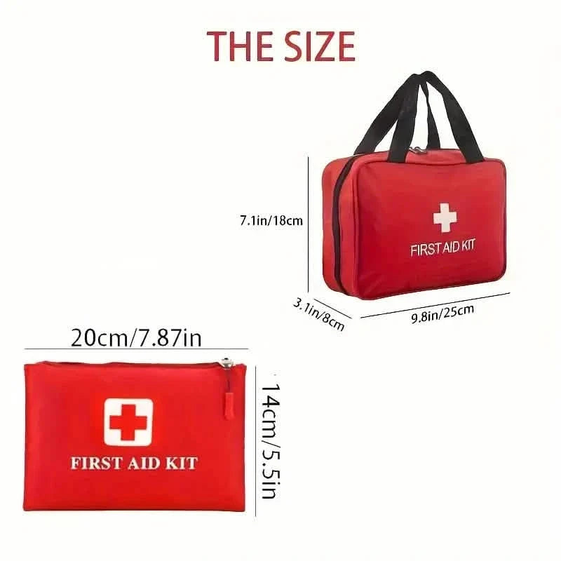 Portable First Aid Kit for Camping, Hiking & Outdoor Activities Outdoor Recreation - Tophatter Daily Deals