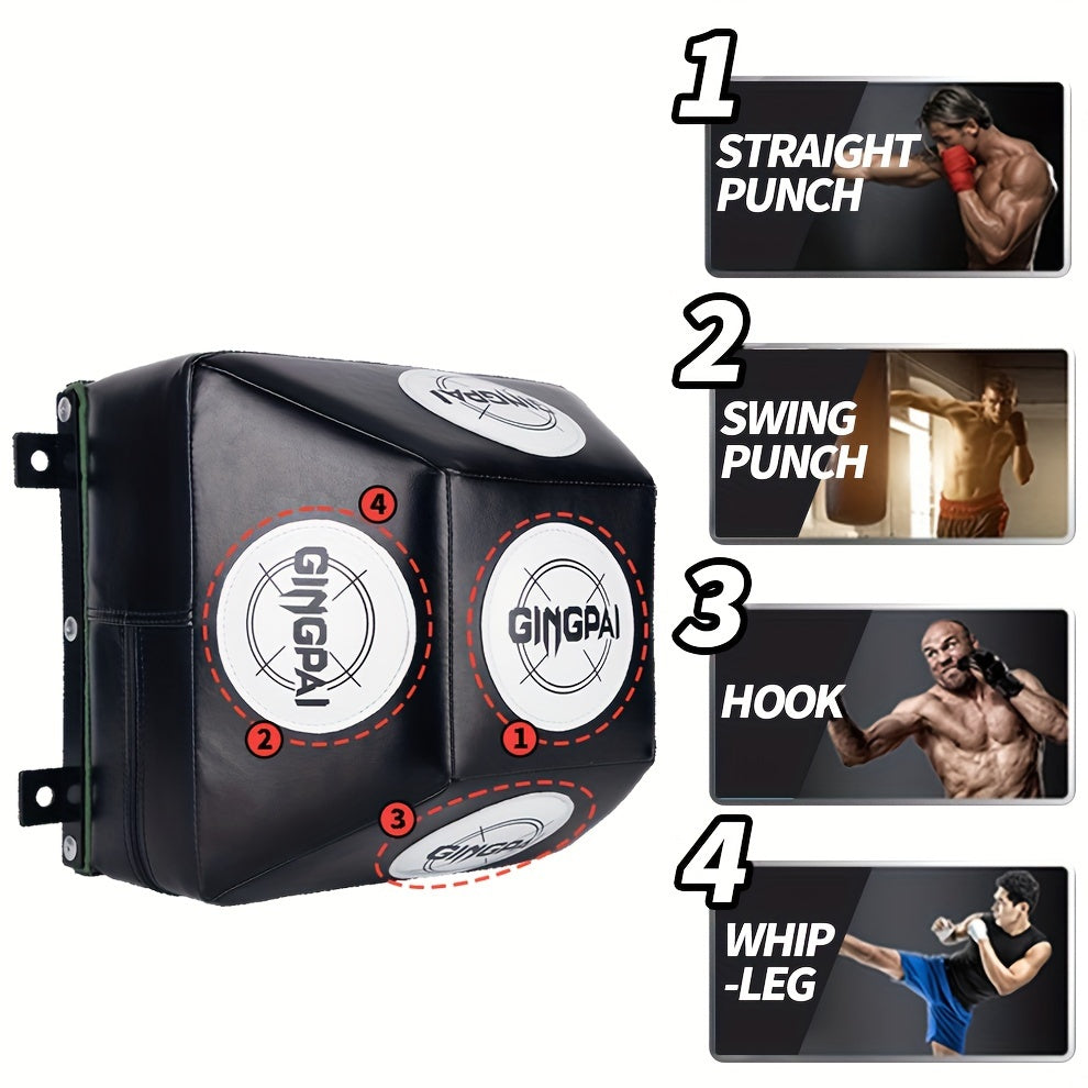 Wall-Mounted PU Boxing Target Pad Punching & Training Bags - Tophatter Daily Deals