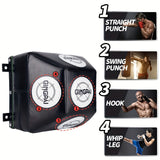Wall-Mounted PU Boxing Target Pad Punching & Training Bags - Tophatter Daily Deals