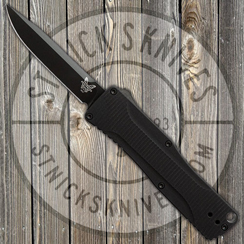 Benchmade - Om - D/A OTF - Automatic - Black Handle - DLC CPM-S30V - 4850BK Automatic Knives - Tophatter Daily Deals