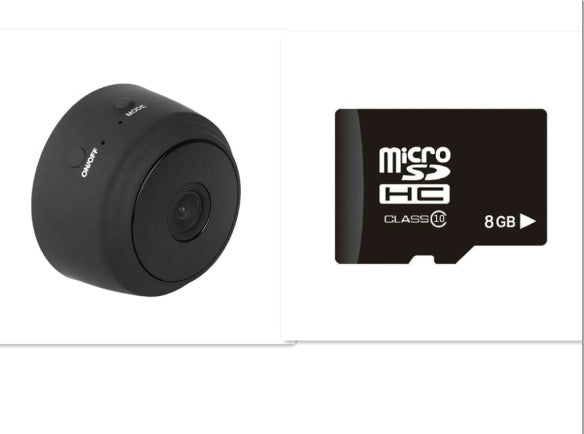 A9 1080P HD Wireless Night Vision Wifi Camera Black8G 0 - Tophatter Daily Deals