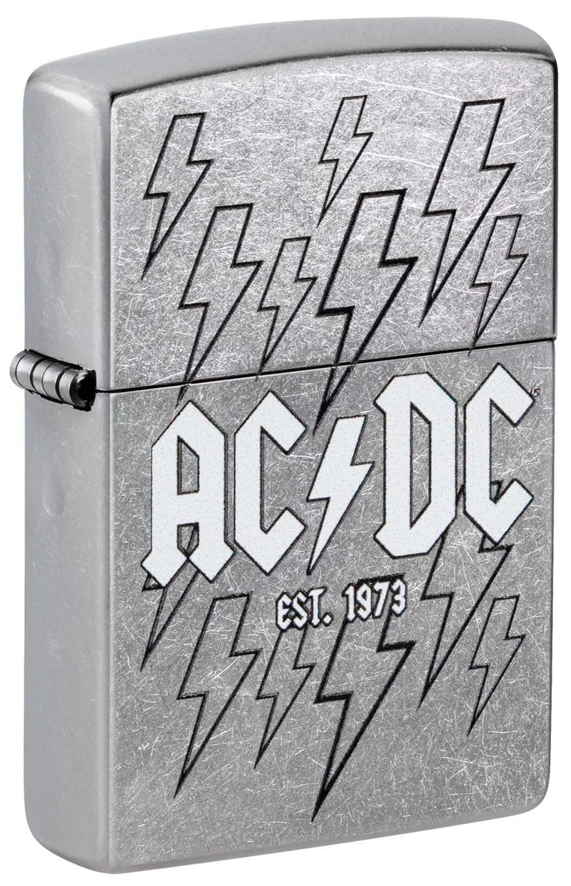 Zippo Lighter: AC/DC Logo - Street Chrome 48641 - Tophatter Daily Deals