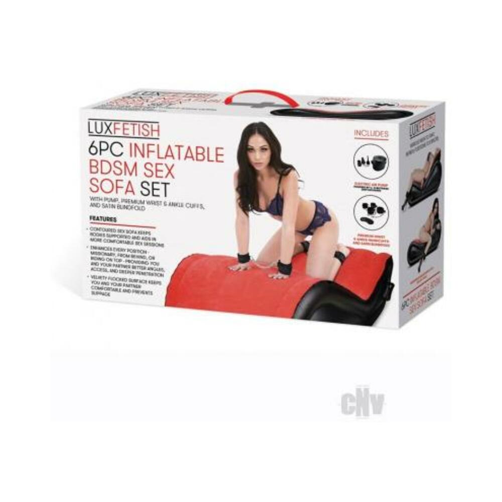 Lux Fetish 6-piece Inflatable Bdsm Sex Sofa Set - Tophatter Daily Deals