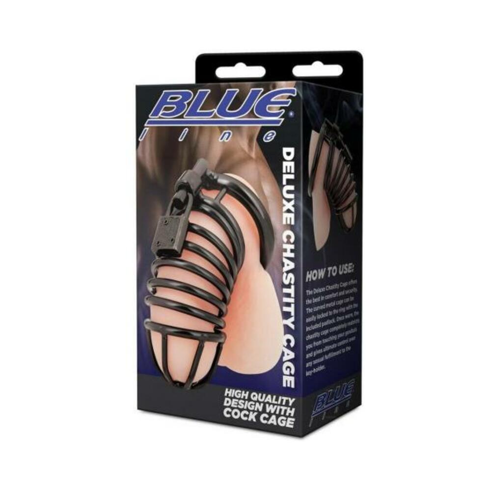 Deluxe Chastity Cage Black - Tophatter Daily Deals
