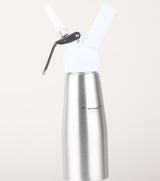 Aluminum cream gun cream dispenser commercial cream gun ice cream frappuccino frappuccino cake piping Silver 0 - Tophatter Daily Deals