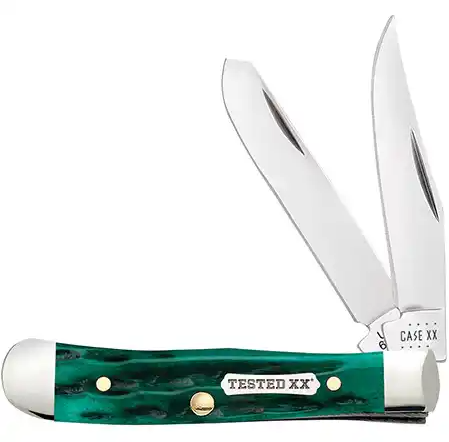 Case Tiny Trapper - Jade Bone - Kinfolk Jig - 48944 Traditional Knives - Tophatter Daily Deals