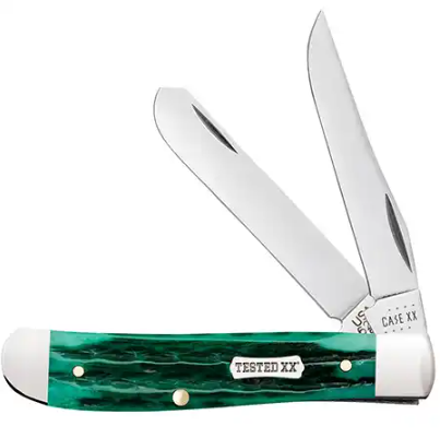 Case Mini Trapper - Jade Bone - Kinfolk Jig - 48948 Traditional Knives - Tophatter Daily Deals