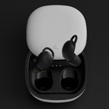 Bluetooth Headset Private Mode Mini Earplug Sleep Black usb 0 - Tophatter Daily Deals
