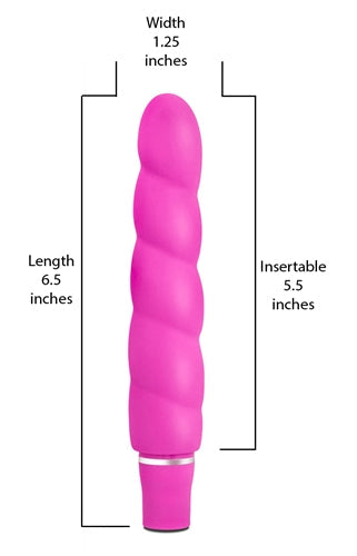 Luxe Anastasia Pink 5.25 Inch Vibrator with 10 Functions > Vibrators > Standard Vibrators - Tophatter Daily Deals