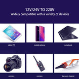 12V24V To 220V Multi-functional Vehicle Power Converter 0 - Tophatter Daily Deals