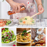2PCS Stainless Oil Sprayer Cooking Mister Spray Fine Bottle Kitchen Tool UK 5 - Tophatter Daily Deals