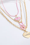 4-Piece Zinc Alloy Pendant Necklace Necklaces - Tophatter Daily Deals