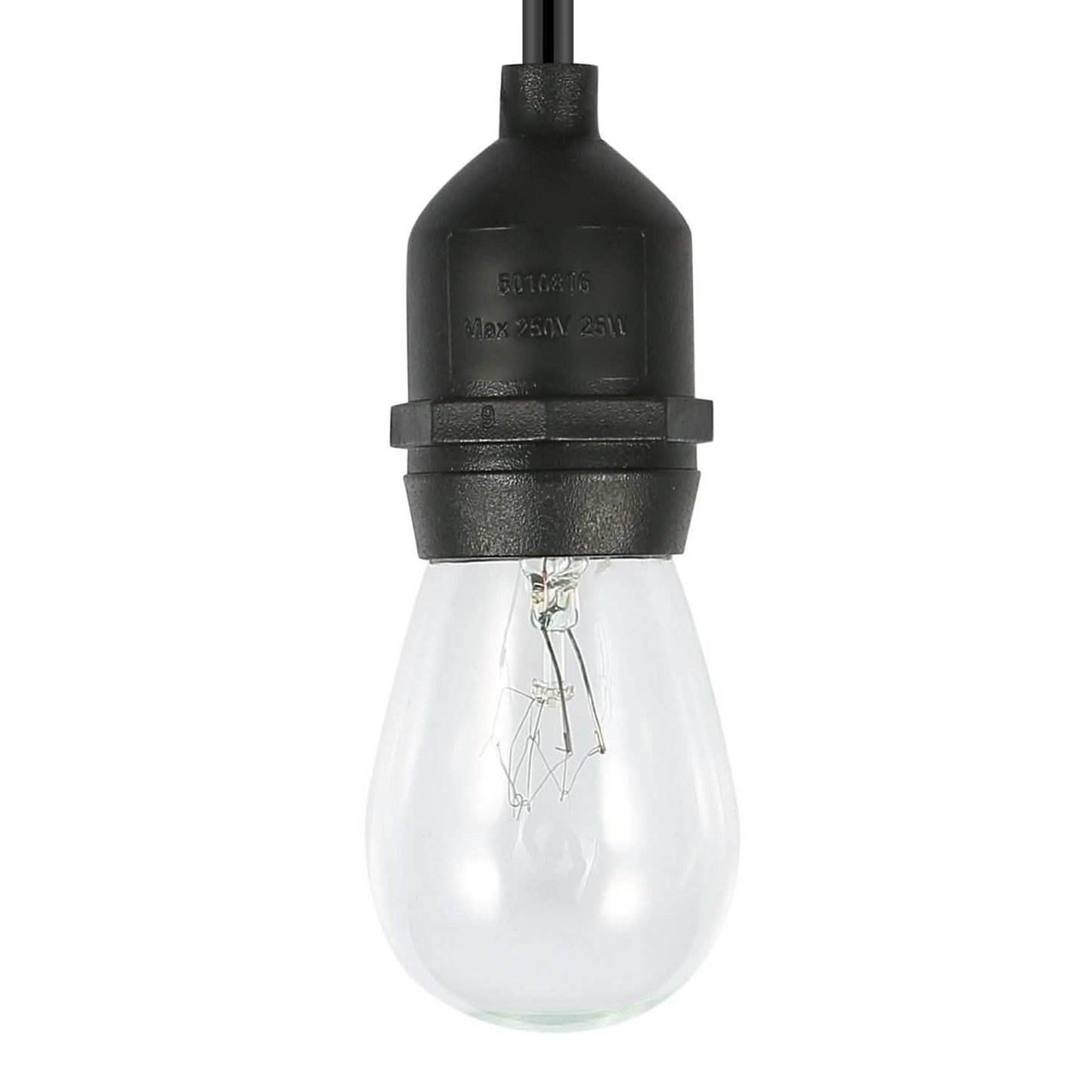 48ft Outdoor String Light Waterproof Patio String Lights Bulbs String & Fairy Lights - Tophatter Daily Deals